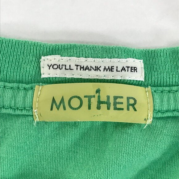 Mother The Lil Goodie Goodie Lover Not A Fighter Tee Women's XL Supima Cotton - Picture 9 of 13